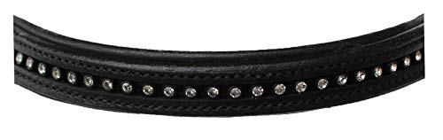 CHALLENGER Horse English Figure Eight Black Leather Jumping Hunter Bridle Reins 805EB05BK-F