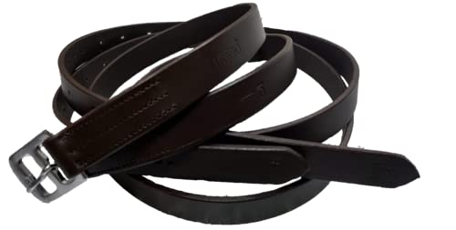 Stirrup Leathers for Horse Genuine Leather English Riding Stirrup Leathers