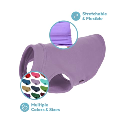 Gooby Stretch Fleece Vest Dog Sweater, Mint, Medium - color: Mint, size: Medium Length (11.5")