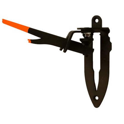 Herron Outdoors Skull Mount - Fully Adjustable Skull Wall Mount - Secure Removable Stinger - Skull Hanger Hook Mount for Displaying Taxidermy, Deer and Euro Skulls (Firearm) - style: Firearm