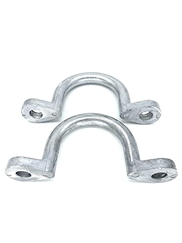 for Horse Trailer Ties Loop 2" I.D Lashing Rope Horse Tie Down Ring (2 pcs)