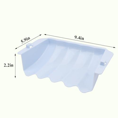 Hypeety Rabbit Hay Feeder Automatic Hay Rack for Guinea Pigs, Blue - color: Blue, size: 1pc