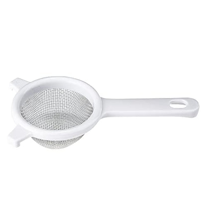Chef Craft Classic Stainless Steel Mesh Strainer, 3 inch, White - color: White, size: 3 inches in diameter