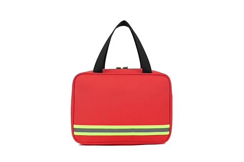 Handy First Aid Bag Empty First Aid Kit For Office, Home, Vehicle, Emergency Kit For Your Next Adventure, First Aid Supplies Organizer Bag For Camping, Travel, Sports.