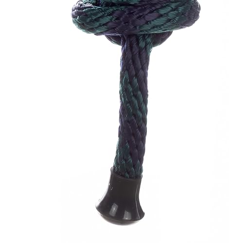 Equinavia Stella 8' Lead Rope with Snap Buckle - Navy/Hunter Green - One Size - color: Navy/Hunter Green
