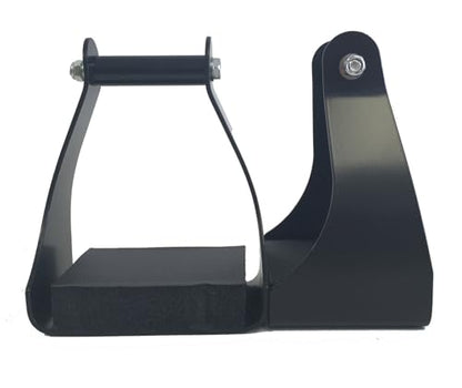 AJ Tack Aluminum Trail Stirrups, Foam Pad, 14 oz Each - size: 2.5"