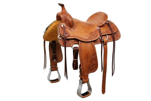 Horse Saddle Stirrups Western Saddle Aluminium Engraved Oxbow Stirrups 51183