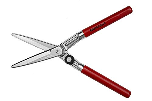 BERGER Topiary Shear 2510 with Beech Wood Handle Garden Shear with self-Sharpening Blades, Length 45 cm - size: 46.5x14.5x5 cm