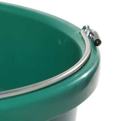 Farm Innovators HB-60 9 Quart 2 Gallon 60 Watt Plastic Heated Bucket with Built in Thermostat, Green - color: Single, size: 2 Gallon