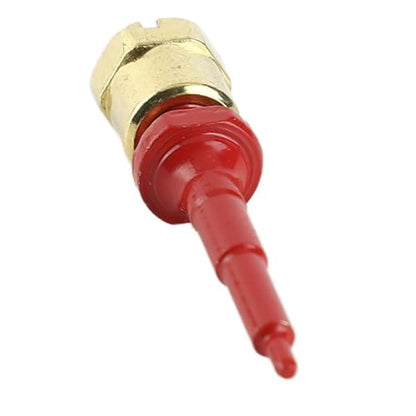 Livestock Ear Tag Replacement Pin, Stainless Steel Applicator Part, Universal Fit for Cattle Sheep Pig, Red, 3.4 cm(1.3 in), 1 Pack