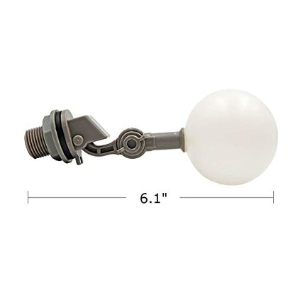 1/2 Float Valve for Pond, Float Ball Valve, 2 Pack - size: 1/2 Inch