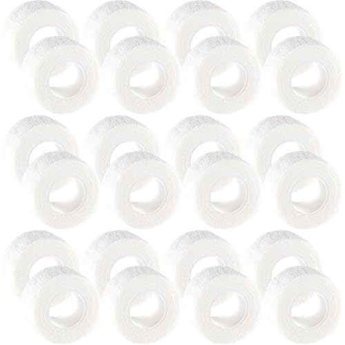 IndigoCase 24 Pack Self Adhesive Bandage Wrap 1 Inch x 5 yd Elastic Tape - color: White, size: 1 Inch - 24 Pack