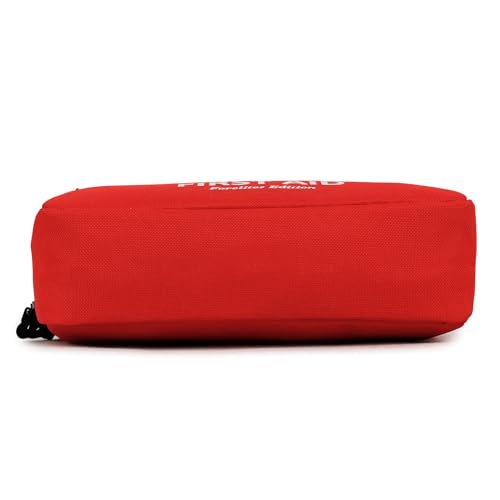 Handy Mini First Aid Kit Empty, First Aid Bag For Your Next Adventure, Emergency Kit For Home, Office, Vehicle, First Aid Supplies Organizer Bag For Travel Outing (Basic Edition)
