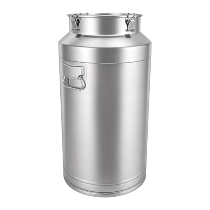 DYNAMI 23.3Gal 304 Stainless Steel Liquid Storage Bucket w/Airtight Lid - size: 88L/23.3Gal