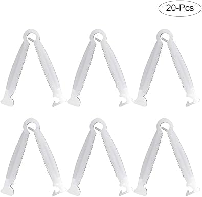 20Pcs Umbilical Clamps, Disposable Umbilical Cord Clamps Puppy Small Animal Birth Puppy Clamp Tools Hold Down