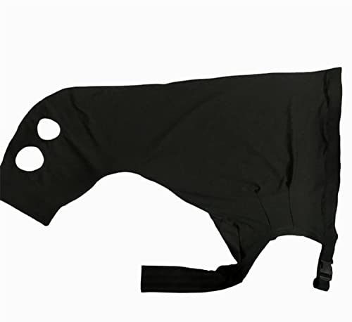 Majestic Ally Stretch Lycra Horse Hood with Zipper (Large, Hunter Green) - color: Hunter Green, size: Large