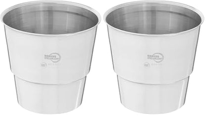 Mercer Culinary Shake Collar, 4.34 Inch, Stainless, 1 Count (Pack of 2) - size: 1 Count (Pack of 2)