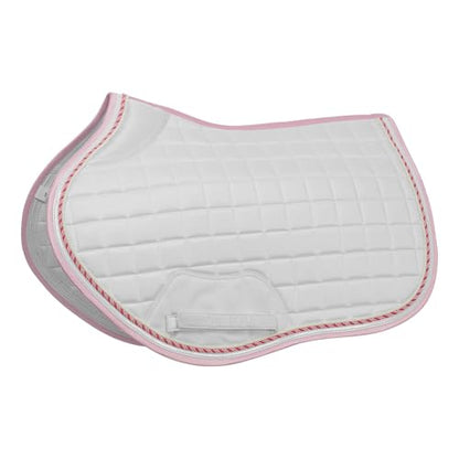 Equinavia Copenhagen Stay Put All Purpose Saddle Pad | Horse - color: Sweet Pink, size: Pony