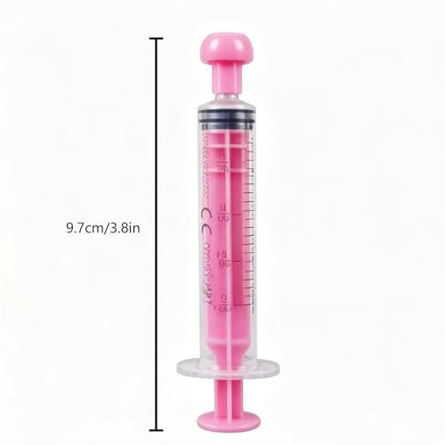 Puppy Tube Feeding Kit, 5 Sets Pet Feeding Syringes with Soft Feeding Tubes, Reusable Kitten Feeding Supplies for Puppies, Kittens, Rabbits, Birds, Goats and Small Animals