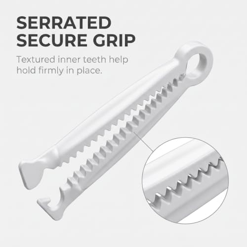 20Pcs Disposable Umbilical Cord Clamps - Sterilized Medical-Grade Puppy Birth Tool for Small Animals | Quick-Release Vet-Approved Pet Delivery Supplies,Veterinary Supplies, Pet Midwifery Tools