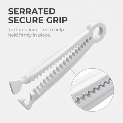 20Pcs Disposable Umbilical Cord Clamps - Sterilized Medical-Grade Puppy Birth Tool for Small Animals | Quick-Release Vet-Approved Pet Delivery Supplies,Veterinary Supplies, Pet Midwifery Tools