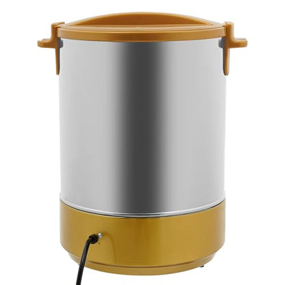 Electric Heat Preservation Bucket, 304 Stainless Steel Coffee Urn with Water Level Gauge, 5Gal Capacity & 86-230 ℉ Temp Control, Commercial Hot Water Dispenser for Cafe, Restaurant, Milk Tea Shop Etc