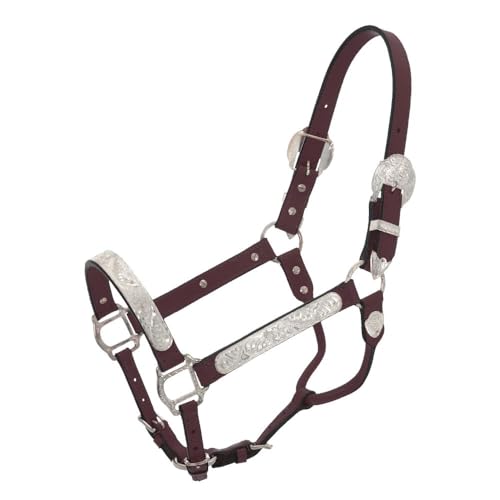 Royal King Silver Show Halter - color: Dark Oil