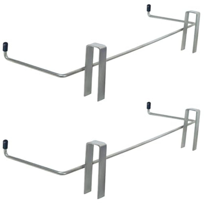 witbee 2Pcs Bee Hive Frame Holder, Stainless Steel Frame Grip Tool Beehive Frame Perch for Honey Harvesting and Inspection Beekeeping - size: 2pcs