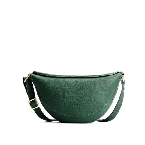 Portland Leather Goods Koala Sling Bag - Adjustable Full-Grain Leather - color: Bacalar, size: Large