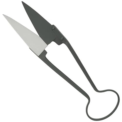 Single Bow Economy Sheep Shears – Ergonomic Design with Back Enameled Handles, 6" Sharp Blades, 12" Overall Length – Ideal for Sheep, Goats, and Livestock – Comfortable and Durable Tool - size: Shears 12 Inch