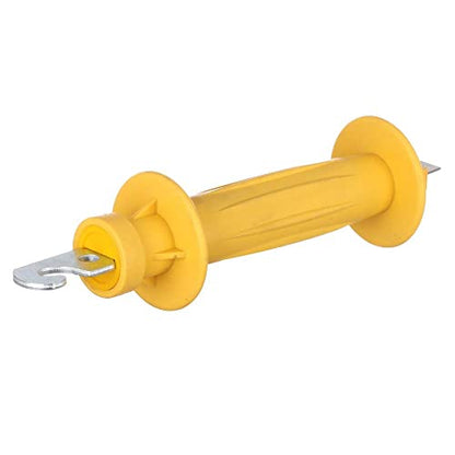 5-Pack Electric Fence Insulated Rubber Gate Handles, Yellow