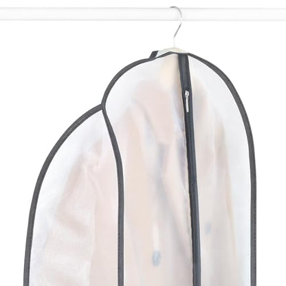 Zilink Leather Jacket Coat Storage Bags Dress Bags for Gowns Long 60 in - size: 60"-4pcs