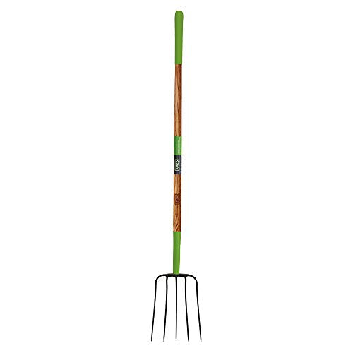 AMES 2826800 Forged Steel Manure Fork - style: 5-Tine Manure Fork
