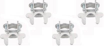 Kennel Gate Latch 1-3/8", Chain Link Fence Gate Butterfly Latch for Dog Kennels and Kennel Panels (2 Pcs) (Pack of 2) - size: 2 Pcs (Pack of 2)