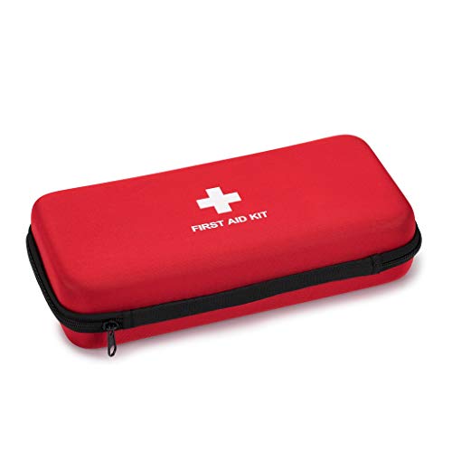 First Aid Hard Case Empty, First Aid Hard Case First Aid EVA Hard Red Medical Bag for Home Health First Emergency Responder Camping Outdoors (Red) - size: 1 Count (Pack of 1)