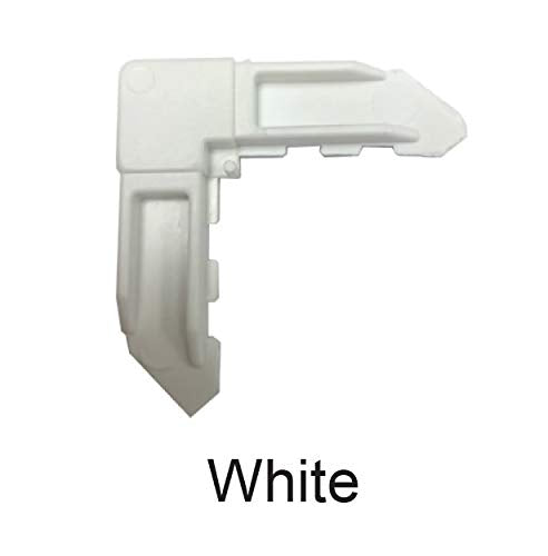 Assembled Custom Size Window Screens (White) - color: White