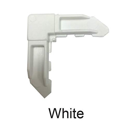 Assembled Custom Size Window Screens (White) - color: White