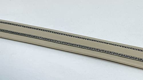 Bird Barrier Bird-Shock Flex-Track – 50ft Low Profile Electrified Track Bird Deterrent – Flexible PVC Strips with Stainless Steel Braid – Bird Repellent for Roofs, Parapets, Ledges - Beige - color: Beige