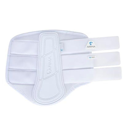 Shires ARMA NX-MAX Brushing Boots - color: White, size: Pony
