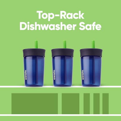 Owala Tumbler Kids Plastic Water Bottle 15 oz Home Base - color: Home Base, size: 15 Ounces