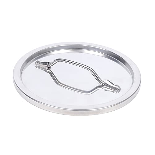 DYRABREST Universal Lid Stainless Steel Durable Universal Milk Bucket Lid Fits 12-60L Milk Bucket