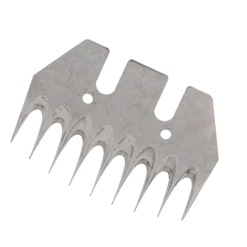 Sheep Shears Replacement Blades, Professional Stainless Steel Precise Teeth Design for Efficient Shearing, with Easy Installation, for Sheep Thick Coated Animal Hair Grooming (9 Teeth)
