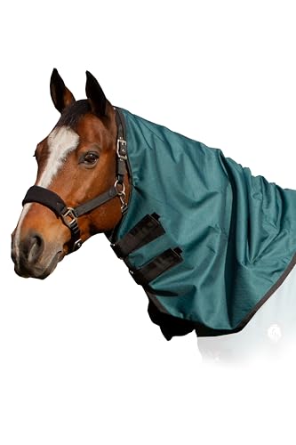 Equinavia Arktis Turnout Neck Cover 200g | 1200D - Deep Green - S - color: Deep Green, size: S