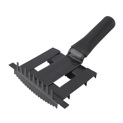 Heavy Duty Livestock Grooming Brush, Dual Sided with Massage Itch Relief Function, Professional Shedding Comb, ABS Iron