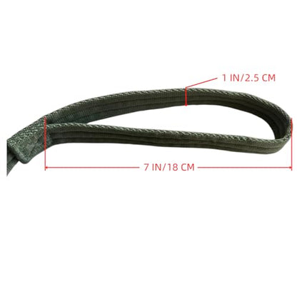 Horse Lunge Line，Horse Training Lunge Line with Alloy Trigger Buckle for Accurate Equestrian Training of 32.8 FT/10 Meters - color: Olive Green