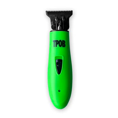 TPOB Slime 2 Barber Hair Clippers Trimmer Shaver Set for Men with Matte case and X Fade Blade (Gr) - color: Gr