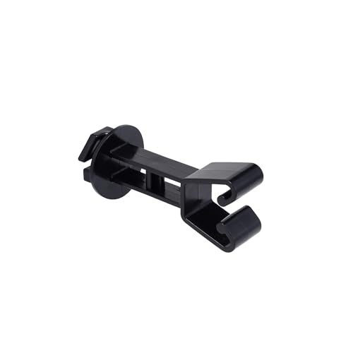 Electric Farm Fence Wire Insulators, U Post Extended, Black, 50 - color: black, size: 50