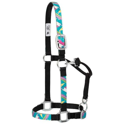 Weaver Leather Nylon Patterned Adjustable Horse Halter Leopard Average