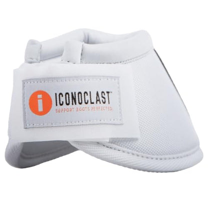 Iconoclast Horse Bell Boots White M - color: White, size: M
