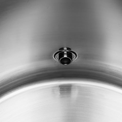 40L Stainless Steel Milk Can, Heavy Duty Food Storage & Transport Container for Dairy, Wine, Grains, Ideal for Home, Farm & Commercial Use, With a Faucet - size: 10.57Gallon